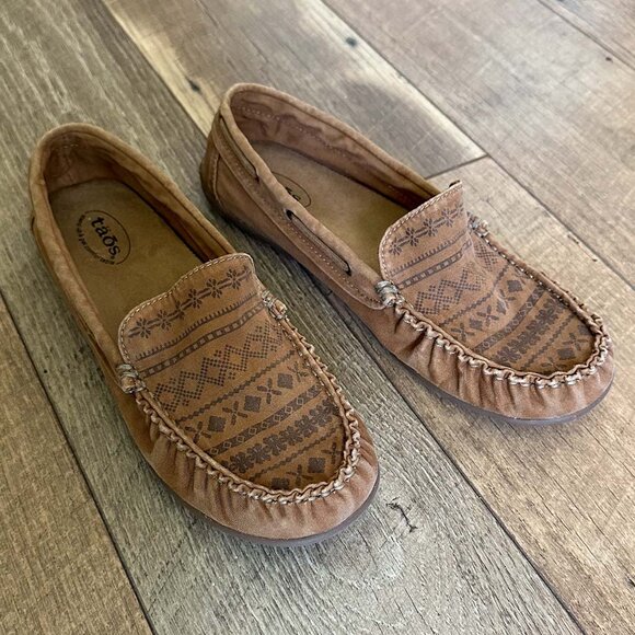 Taos My Hero Canvas Moccasins, Size 8.5, New - Picture 4 of 5